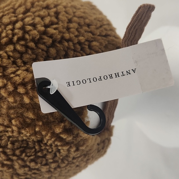 Anthropologie Teddy Sherpa Corduroy Baseball Cap Hat. Two Tone Brown. Size OS - Picture 5 of 7